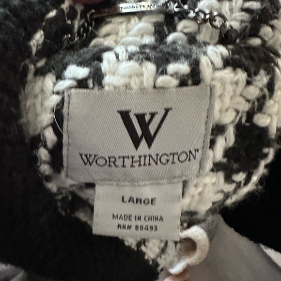 Worthington Houndstooth Coat - Picture 2 of 5